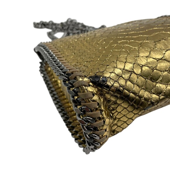 Stella McCartney Falabella Mini Tote Bag, Gold, C7 - Picture 11 of 16